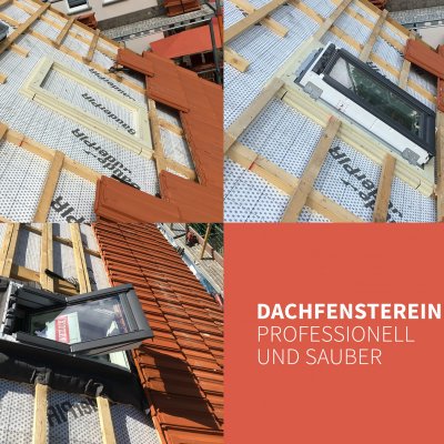 Dachfenstereinbau – so wie es sein soll.